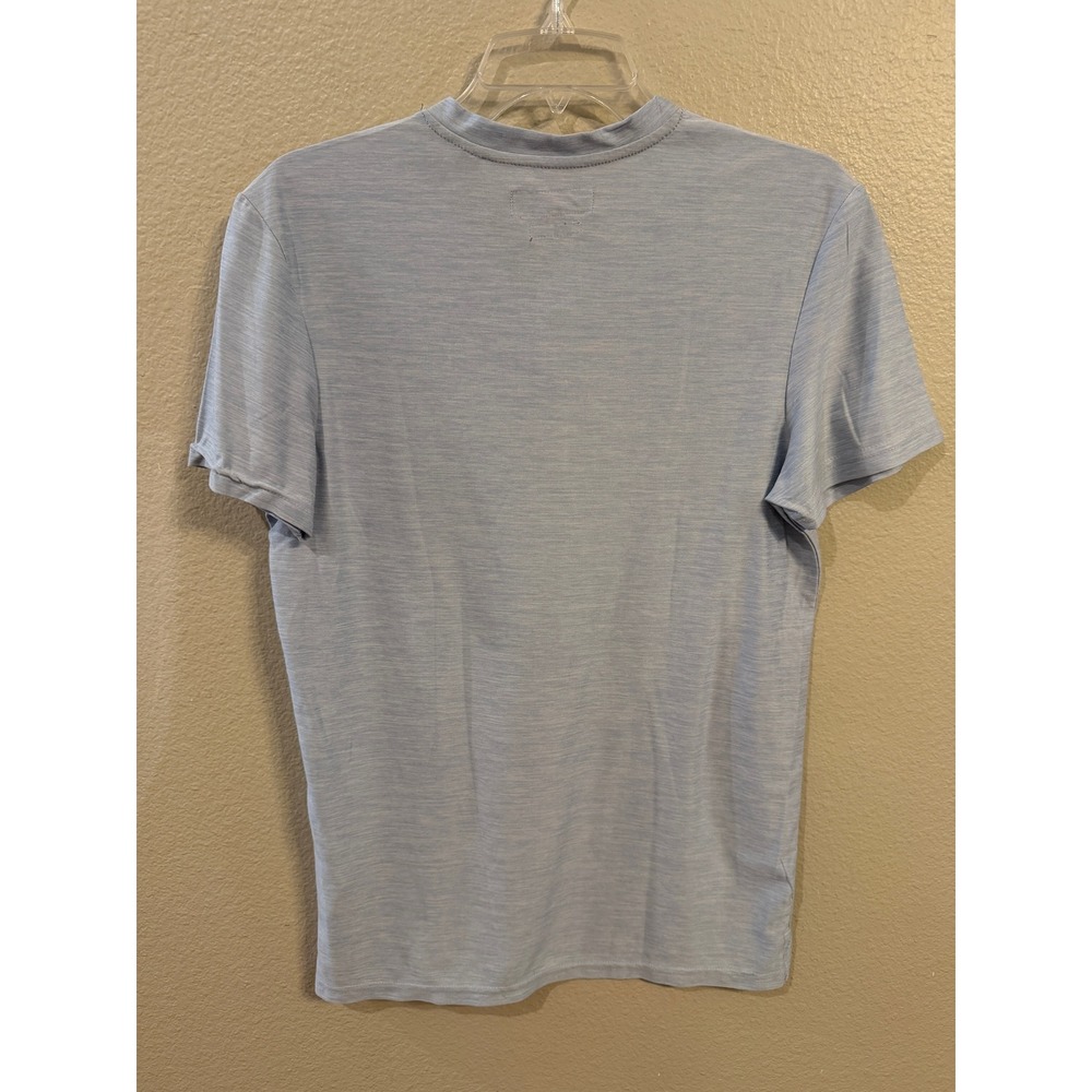 Bruno Milano Men's Light Blue Super Soft Henley Shirt Size S - Picture 4 of 4